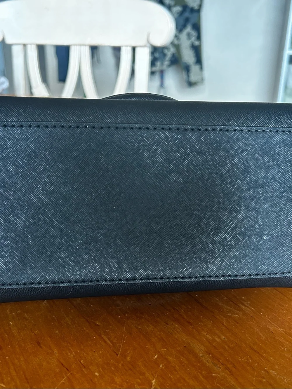 Michael Kors Black Leather with Gold Hardware bag